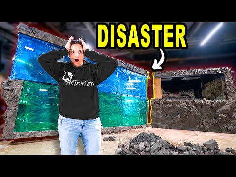 $100,000 Reptile Tank Finally Arrives...It's A Disaster!