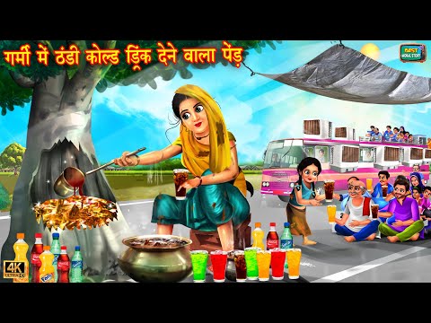 गर्मी में ठंडी कोल्ड ड्रिंक देने वाला पेड | Hindi Kahaniya | Moral Stories | Bedtime Stories | story