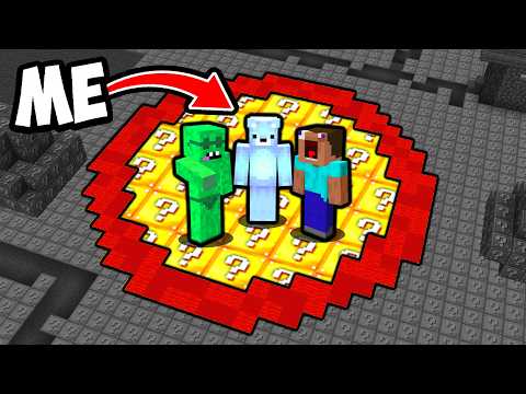 Can We Survive Expanding LUCKY BLOCK Minecraft?