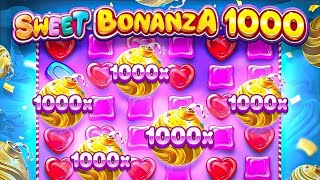 SLOT OYUNLARI 🍭 SWEET BONANZA 1000 🍭 BONANZA DA ÜST ÜSTE  GELEN 1000X YAĞMURU !! #slotoyunları
