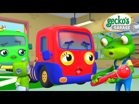 Baby Truck Overheats! 🥵 | Gecko's Garage 🚚 | Cartoons For Kids | Toddler Fun Learning
