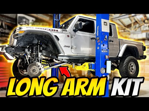 Front Long Arm Suspension Upgrade on My Jeep Gladiator!!