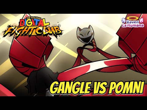 POMNI VS GANGLE // THE AMAZING DIGITAL FIGHT CLUB COMIC EN ESPAÑOL