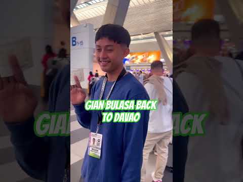 balik Davao na si Gian Bulasa #uaapseason82 #basketball #uaapfinals