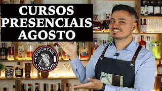 Cursos de Bartender Presencial em Agosto   São Paulo