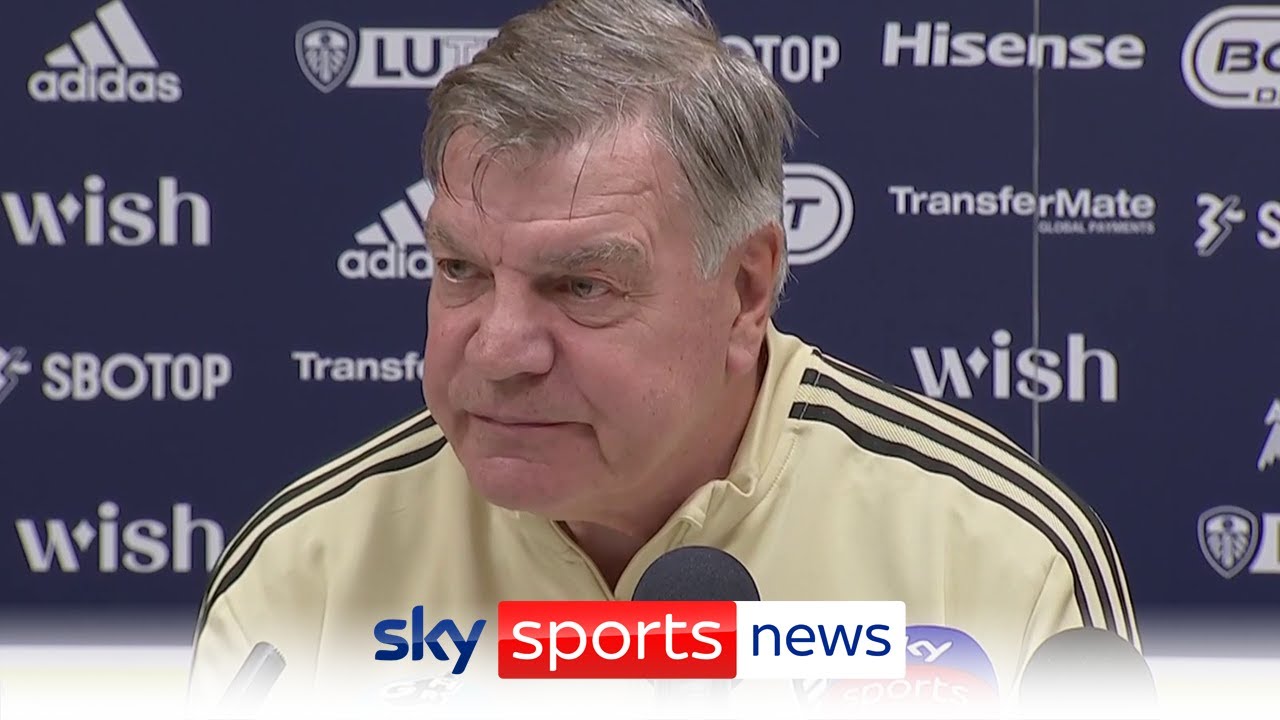 “There’s nobody ahead of me in football terms” – Sam Allardyce’s first Leeds press conference