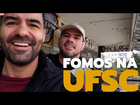 Levei um lutador profissional na UFSC!