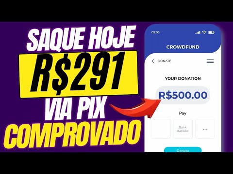 LANÇAMENTO APP PAGOU R$291 no PIX Em SEGUNDOS! Ganhar Dinheiro Online no Automático