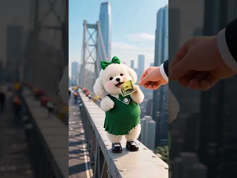 How cute the dog that likes Labubu is! #ai #cute #funny #dog #ai #pets #funny #dogs