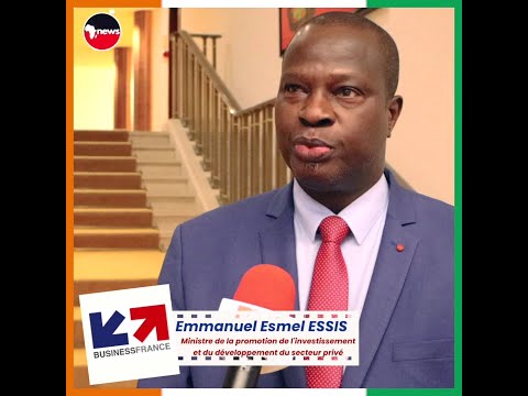 Paris: Le Ministre Emmanuel Esmel ESSIS au Colloque Côte d'Ivoire 12 Juillet au Sénat