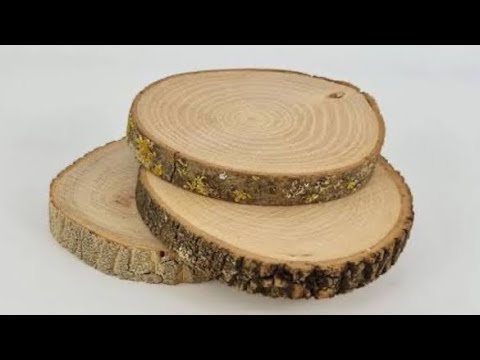 Look What I Made With A Wood Log Slice!