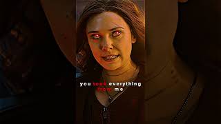 WANDA vs THANOS | AVENGERS ENDGAME | LEGENDARY 🔥 #marvel