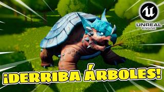 Ahora TU BESTIA puede DERRIBAR árboles! 🌳