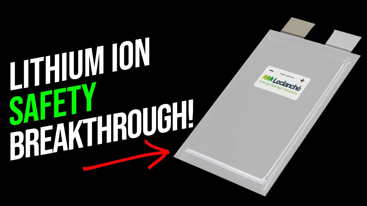 HUGE NEWS!! No More Fire Hazards With This New Lithium Ion Battery BREAKTHROUGH!!?