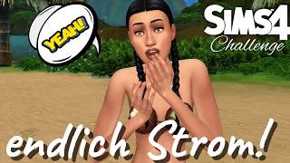 🎂 Vom Kerzenlicht zur Glühbirne!💡 Die DYNASTIE beginnt..🏝️ | Sims 4 Deserted Island Challenge | #4