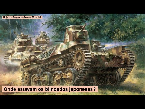 Onde estavam os blindados japoneses?