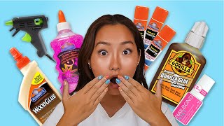 I Made Slime with EVERY Type of Glue 😳🧪