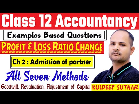 Admission of New Partner | Profit and Loss Ratio Change | Introduction of Partnership