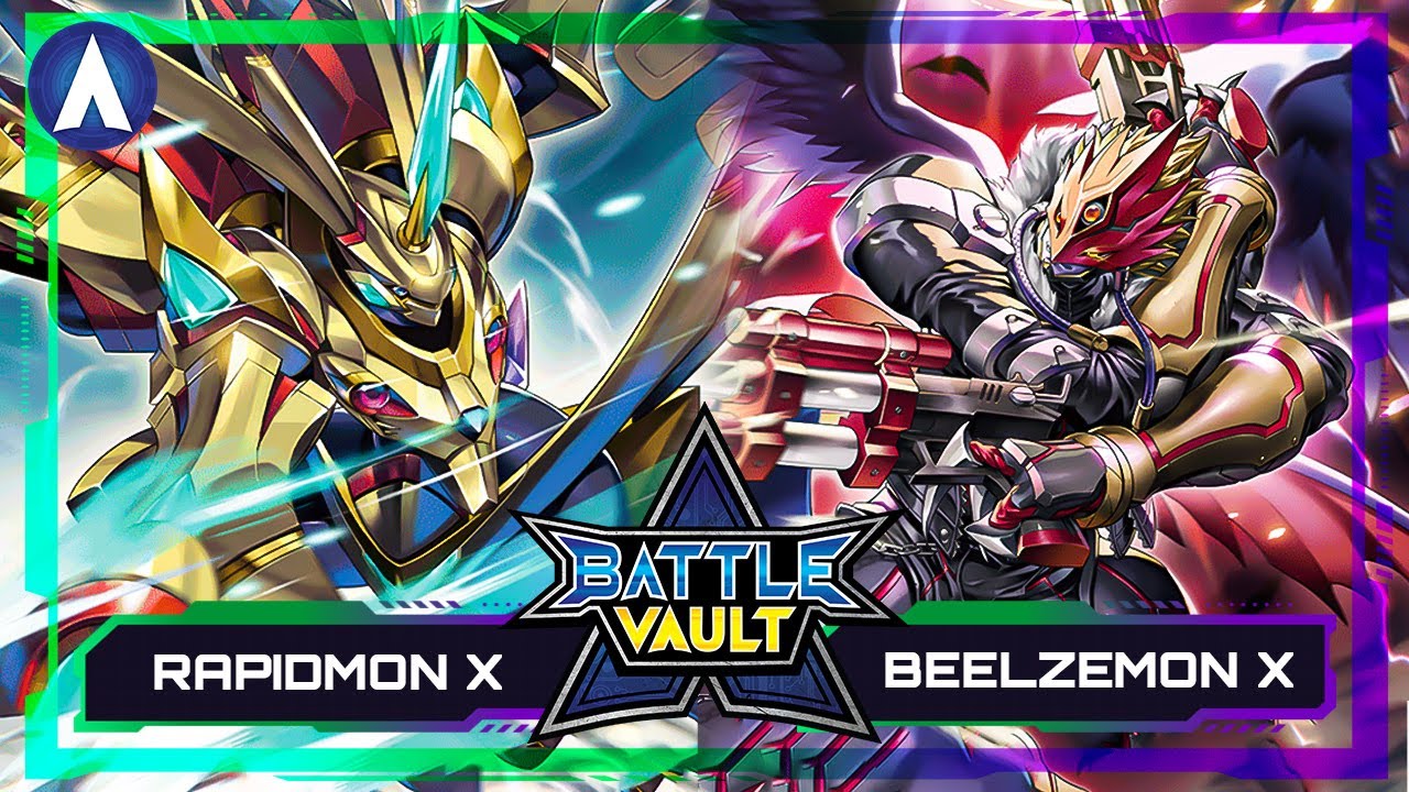 Which FULL POWER Deck is BETTER? Rapidmon X VS Beelzemon X | BATTLE VAULT ST17 VS ST14 | Digimon TCG