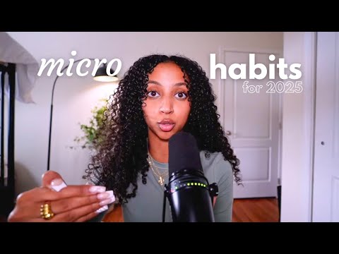 5 small micro HABITS that CHANGED my life | Rebrand for 2025 |