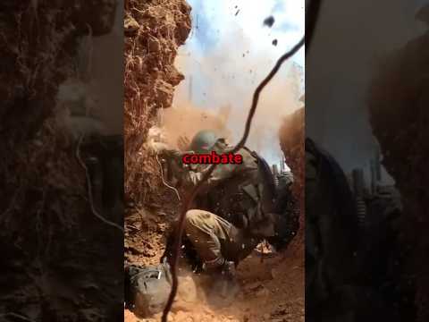 El polvo en su cabeza reveló lo cerca que pasó la bala #military  #militar #guerramoderna #warzone