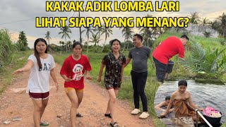SUAMI BANTU PAPA TABURIN PUPUK KE KELAPA SAWIT, PULANGNYA MANDI DI SUNGAI 