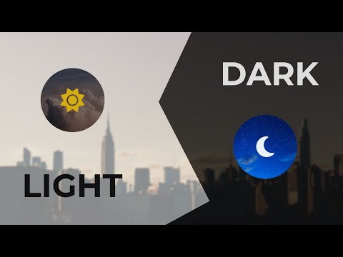 Toggle Between Dark and Light Theme Using HTML CSS & JavaScript
