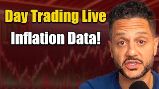 🔴 Day Trading LIVE | CPI Inflation Report