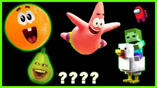 9 Patrick Star  PART 4🔊 "LET'S GO!" 🔊 Sound Variations in 62  Minecraft