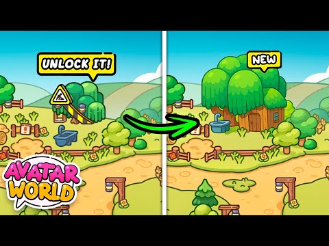NEW! 😱 SECRET TREE HOUSE UNLOCKED!? 🌳🏡 SECRETS IN AVATAR WORLD!