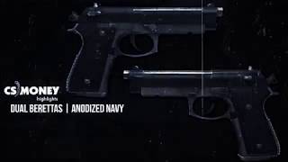 Dual Berettas Anodized Navy Gameplay