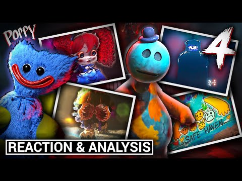 Poppy Playtime: Chapter 4 - Launch Trailer (Reaction & Analysis)