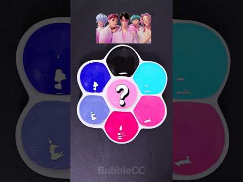 Kpop Demon Hunters color mixing(Part48) #shorts #colormixing #sajaboys