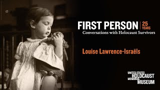 2025 First Person with Holocaust Survivor Louise Lawrence-Israëls