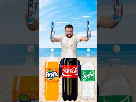 Coca Cola + Fanta + Sprite + Mentos = Free Vacation