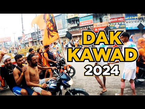 डाक कावड़ आले भोलो ने मुजफ्फरनगर में किया सिस्टम हैंग | Kawad Yatra 2024 ❤️🙏 | Naveen Kinger