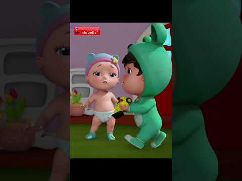 Play with Toys and Share your Toys | Good Habit Songs & Nursery Rhymes | Infobells #goodhabits