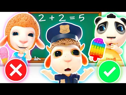 School Adventures | Funny Cartoon for Kids & Kids Songs | Dolly and Friends 3D