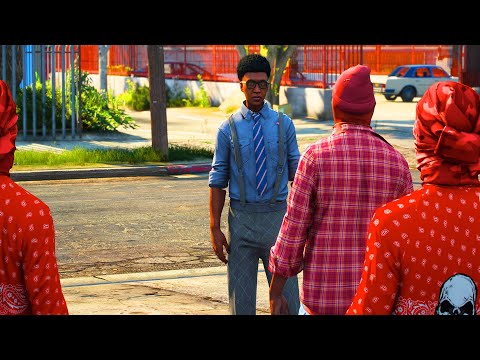 NERD BECOMES A BLOOD  gta 5