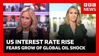YouTube video thumbnail: US Hikes Interest Rates as Fears Grow of Global oil Shock Over Iran War 
