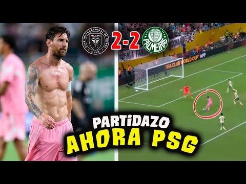 ASI REACCIONA PRENSA EUROPEA a PARTIDO de MESSI INTER MIAMI vs PALMEIRAS