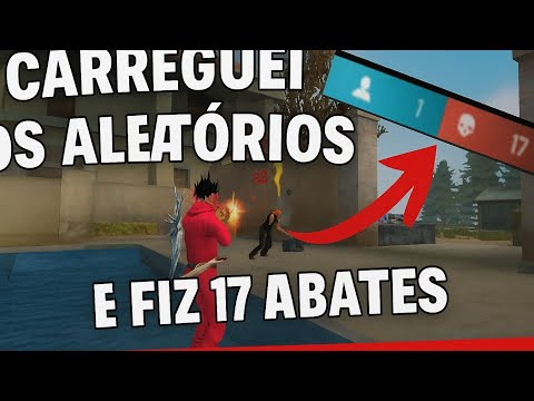 CARREGUEI OS ALEATÓRIOS E FIZ 17 KILL NESSA PARTIDA