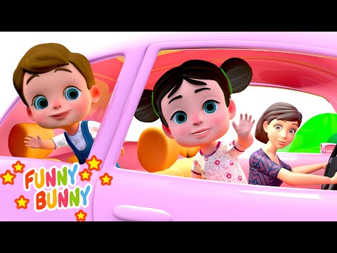 Baby Car Song | Car Songs & Nursery Rhymes | Funny Bunny - Kids Songs Compilation