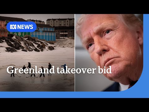 YouTube video thumbnail: Trump Claims Russia or China Will Take Over Greenland if the US Doesn't