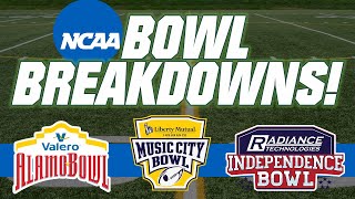 College Bowl Best Bets and Previews - Tuesday's Bowl Action!