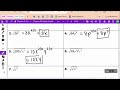 Simplifying Radicals with Variables