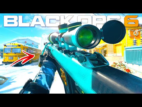 The NEW AMR Mod 4 SNIPER in Black Ops 6…