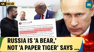 Trump takes U-turn, backs Zelensky's territorial ambitions; Putin responds