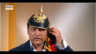 Jakob Augstein ! Einfach so in die Deutschlandfahne gerotzt!