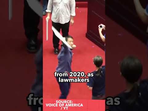 ?? Taiwan's punch-prone parliament | Parliamentary Fights Ep. 1